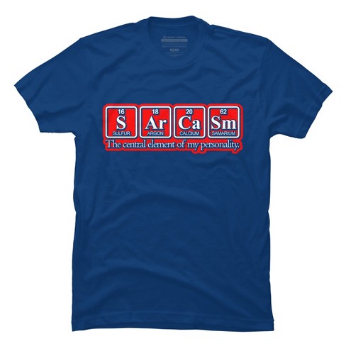 Men's Design By Humans Sarcasm - Limited Edition By Graphictees T-shirt ...