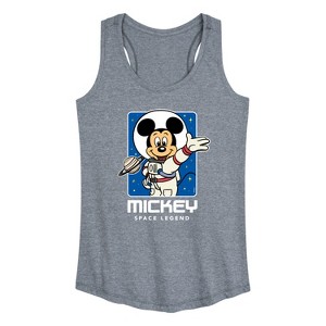 Women's - Disney - Retro Mickey Portrait Graphic Racerback Tank - 1 of 4
