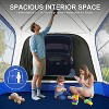 DoCred SUV Tents for Camping 4-8 People, Attachment for Camping, Car Tents Tailgate with Screen Room & Awning,Easy Set Up Car Camping Pop Up Tent - 3 of 4