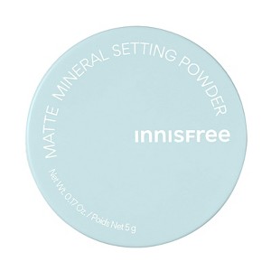 innisfree No-Sebum Matte Mineral Setting Powder, Korean Makeup, Blurring Loose Powder, Fragrance Free, Translucent - 1 of 4