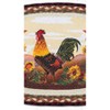 Earth Rugs Farmhouse Kitchen Oval Jute Placemat Morning Rooster 13"x19" - 3 of 3