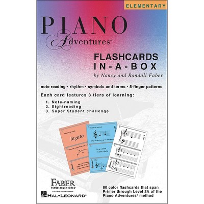 Faber Piano Adventures Piano Adventures FlashCards In-A-Box (Primer Level Through 2A Elementary) - Faber Piano
