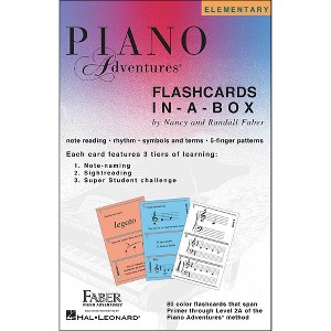 Faber Piano Adventures Piano Adventures FlashCards In-A-Box (Primer Level Through 2A Elementary) - Faber Piano - 1 of 1