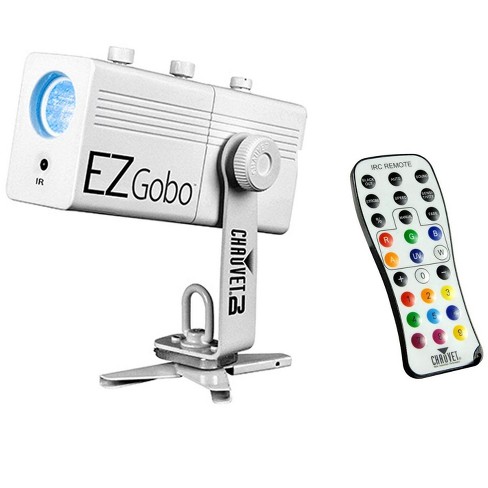 Chauvet Dj Ezgobo Battery Powered Led Wedding Logo Projector With Irc 6 Remote Target