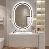 pmir Super Bright 192 LEDs/m LED Lighted Anti-Fog Tempered Glass Irregular Bathroom/Vanity Mirror with ETL & 3-Year Warranty - 2 of 4