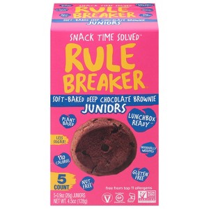 Rule Breaker Cookies Chickpea Brownie - Pack of 6 - 4.5 oz - 1 of 1