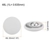 Unique Bargains Metal Shank Round Cloth Covered DIY Sewing Buttons 20 Pcs - 2 of 4