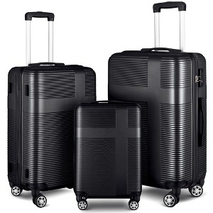 Luggage Sets, 3 Piece Luggage Expandable Suitcase Set, Carry Hardshell 4-Wheel Spinner Luggage w/TSA Lock, Clearance Suitcase Sets (20"/24"/28") - 1 of 4