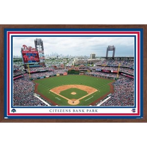 Trends International MLB Philadelphia Phillies - Citizens Bank Park 22 Framed Wall Poster Prints - 1 of 4