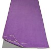 Gaiam Stay Put Yoga Towel in Purple - image 3 of 4