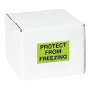 Tape Logic Climate Labels "Protect From Freezing" 3" x 5" Fluorescent Green 500/ DL1329 - 2 of 4