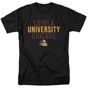Men's Loyola University Chicago Official Stacked T-Shirt - 1 of 4