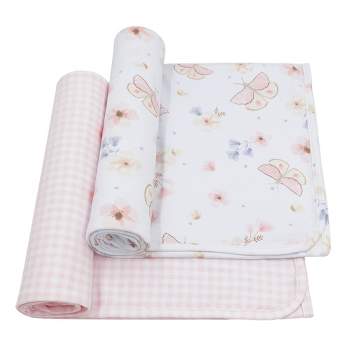 Living Textiles|2PK Jersey Swaddle - Fly Away