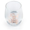 Surreal Entertainment Parks and Recreation Treat Yo Self 17oiz Pink Stemless Wine Glass - 2 of 4