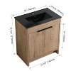 GDFStudio Sherry Freestanding Bathroom Vanity with Metal handles, Adjustable Shelf and Soft-Close Cabinet Doors - 3 of 4