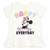 Disney Minnie Mouse Baby Girls T-Shirt and Shorts Outfit Set Infant to Toddler - 4 of 4