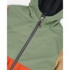 Deux par Deux Boy 3-In-1 Mid-Season Outerwear Set Gray, Beige, Orange, and Sage - 4 of 4