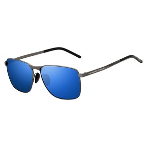 Anna-Kaci Men's Sleek Square Polarized UV400 Sunglasses for Driving and Daily Wear - 1 of 4
