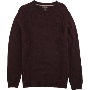 Tasso Elba Mens Duel-Textured Knit Pullover Sweater - 1 of 1