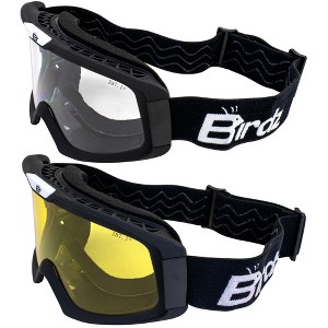 2 Pairs of Birdz Eyewear Pelican Safety Goggles with Clear, Yellow Lenses - 1 of 4
