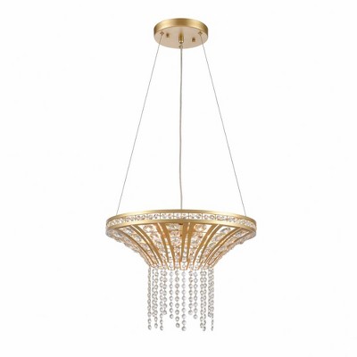 Elk Home Fantania 4 - Light Chandelier in  Champagne Gold