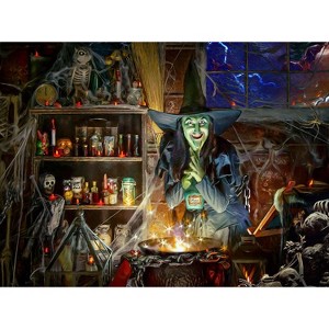 Sunsout Poison Brew 1000 pc Halloween Jigsaw Puzzle 39454 - 1 of 4