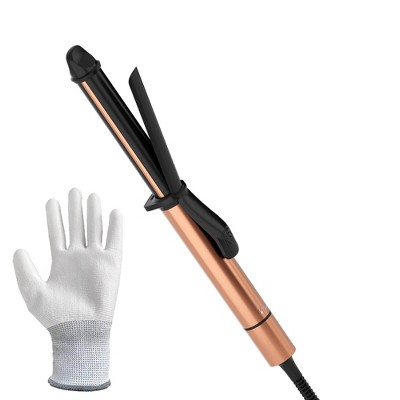 NICEBAY Hair Curling Iron 1 Inch, Professional Hair Curler, Curling Wand with Dual Voltage, Ceramic Curling Irons LED Display, Hair Curling Wand