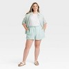 Women's High-Rise Gauze Tie-Waist Pull-On Shorts - Universal Thread™ - 3 of 3