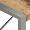 vidaXL Coffee Table 55.1"x27.6"x15.7" Rough Mango Wood - 4 of 4