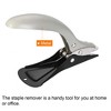 Unique Bargains Durable Heavy Staplers Removal for Office Home Business Black&White 1 Pc - image 3 of 3