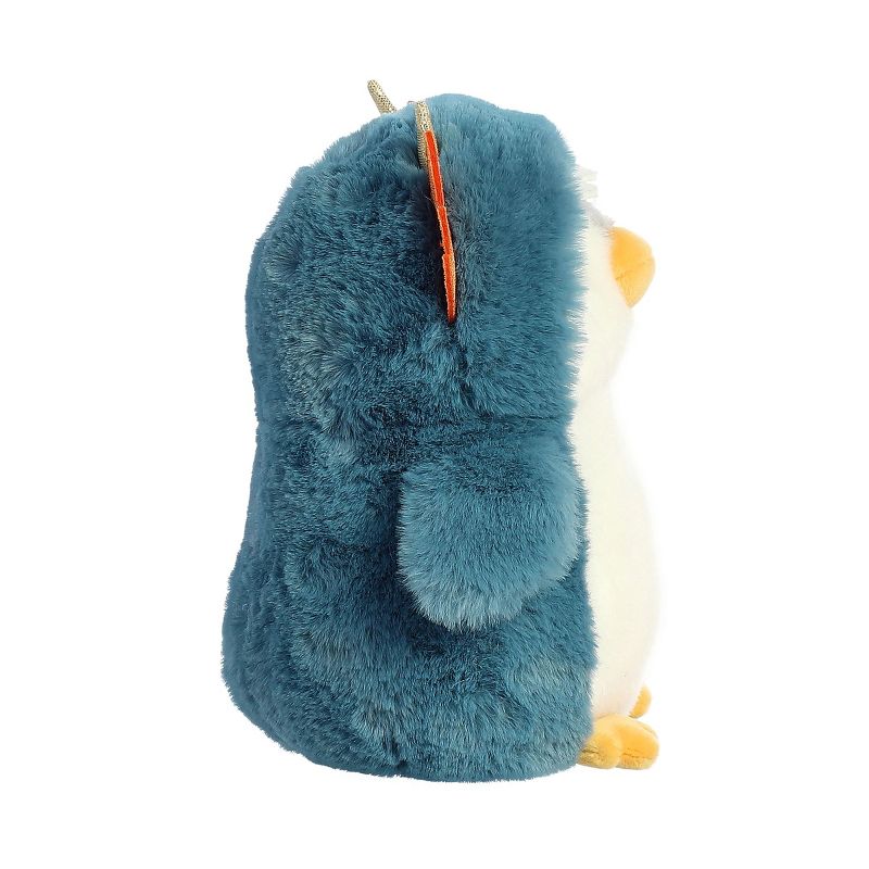 Aurora PomPom Penguin 7" Dragon Costume Blue Stuffed Animal, 3 of 6