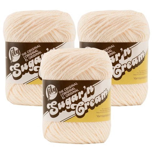 Lily Sugar and Cream Cotton Yarn. Lot Of 6