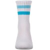 Memoi Kids Ribbed Double-Stripe Cotton-Blend Varsity Crew Socks - 2 of 4