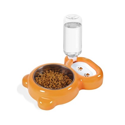 Wonder Meadow - Cat Food Bowl With Water Dispenser