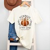 Simply Sage Market Coquette Pumpkin Patch Girly Short Sleeve Tee - 3 of 4
