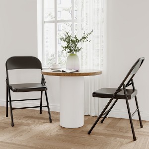 Folding Chairs, Portable Chair, Hold Up to 350 LBS, for Home, Office, Indoor & Outdoor Events - 1 of 4