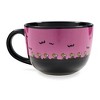 Silver Buffalo Peanuts Halloween Mummy Snoopy and Woodstock Ceramic Soup Mug | Holds 24 Ounces - 3 of 4