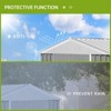 Storage Shed Outdoor with Floor Frame,Waterproof Metal Garden Sheds with Lockable Door Design and Sloping Roof,Outdoor Shed for Garden Backyard - 3 of 4