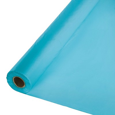 Bermuda Blue Disposable Tablecloth