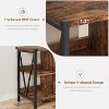 8 Cube Storage Organizer Bookcases, 3 Tier Metal Horizontal Bookcase, 62 Inch Industrial Storage Bookcase for Entryway - 3 of 4
