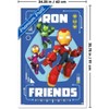 Trends International Marvel Jr Iron Man And His Awesome Friends (2025) - Group Framed Wall Poster Prints - 3 of 4