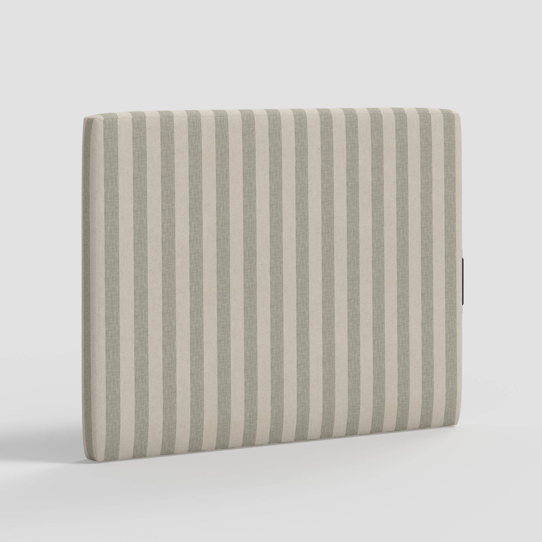 Twin Lia Square Stick-on-the-Wall Dorm Headboard USB Malcolm Striped Moss - Threshold™