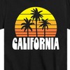 Boys' - Instant Message - California Retro Sunset With Palm Trees Short Sleeve Graphic T-Shirt - 2 of 4