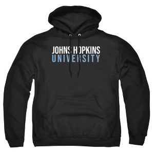 Johns Hopkins University Official Stacked Adult Pull-Over Hoodie - 1 of 4