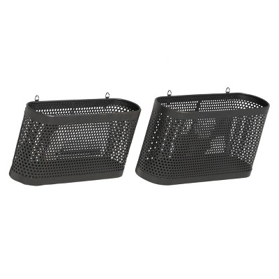 Industrial Iron Magazine Rack Holder Black - Olivia & May