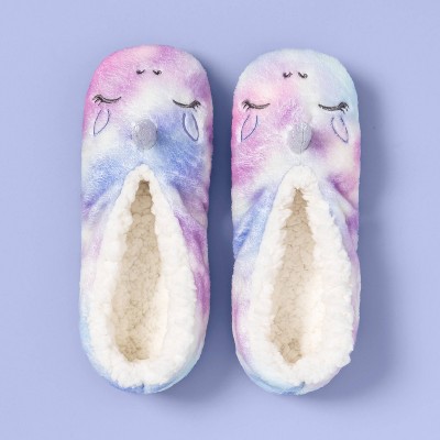 unicorn slippers girls