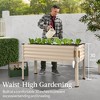Best Choice Products 48x24x30in Elevated Galvanized Metal Garden Bed w/ Corner Protectors - 3 of 4