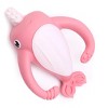 Smily Mia Nora the Narwhal Soft Silicone Baby Teether, Baby Teething Toy with Two Handles, Helps Relieve Teething Pain - 4 of 4