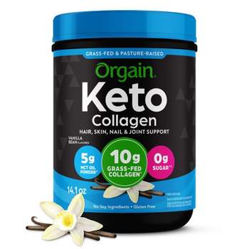 Orgain Keto Collagen Powder - Vanilla - 14.08oz