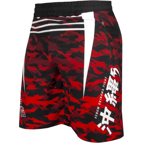 Black/Red Venum Okinawa 2.0 MMA Fight Shorts 